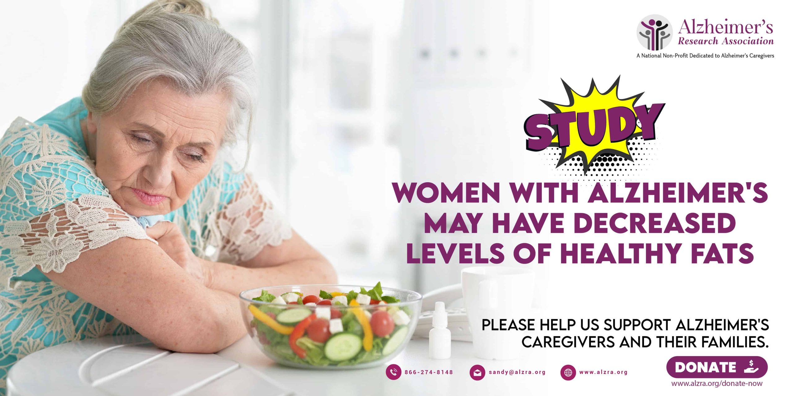 Women with Alzheimer's