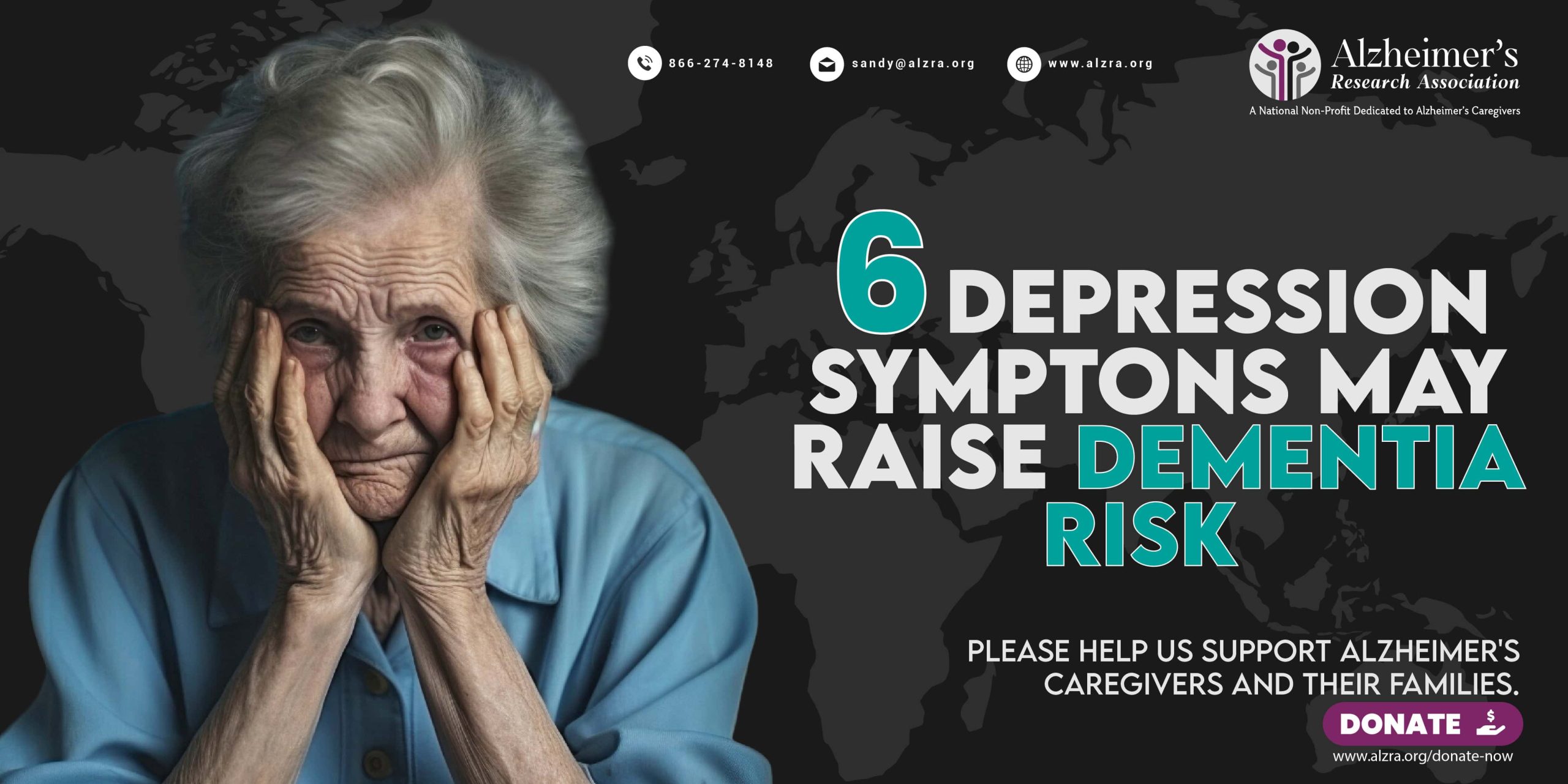 Depression Symptoms May Raise Dementia Risk
